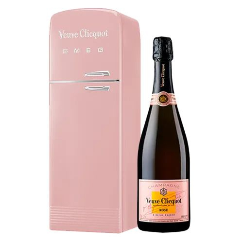 Champagne Veuve Clicquot Fridge Smeg Brut Rose Ml Banca Do Ramon