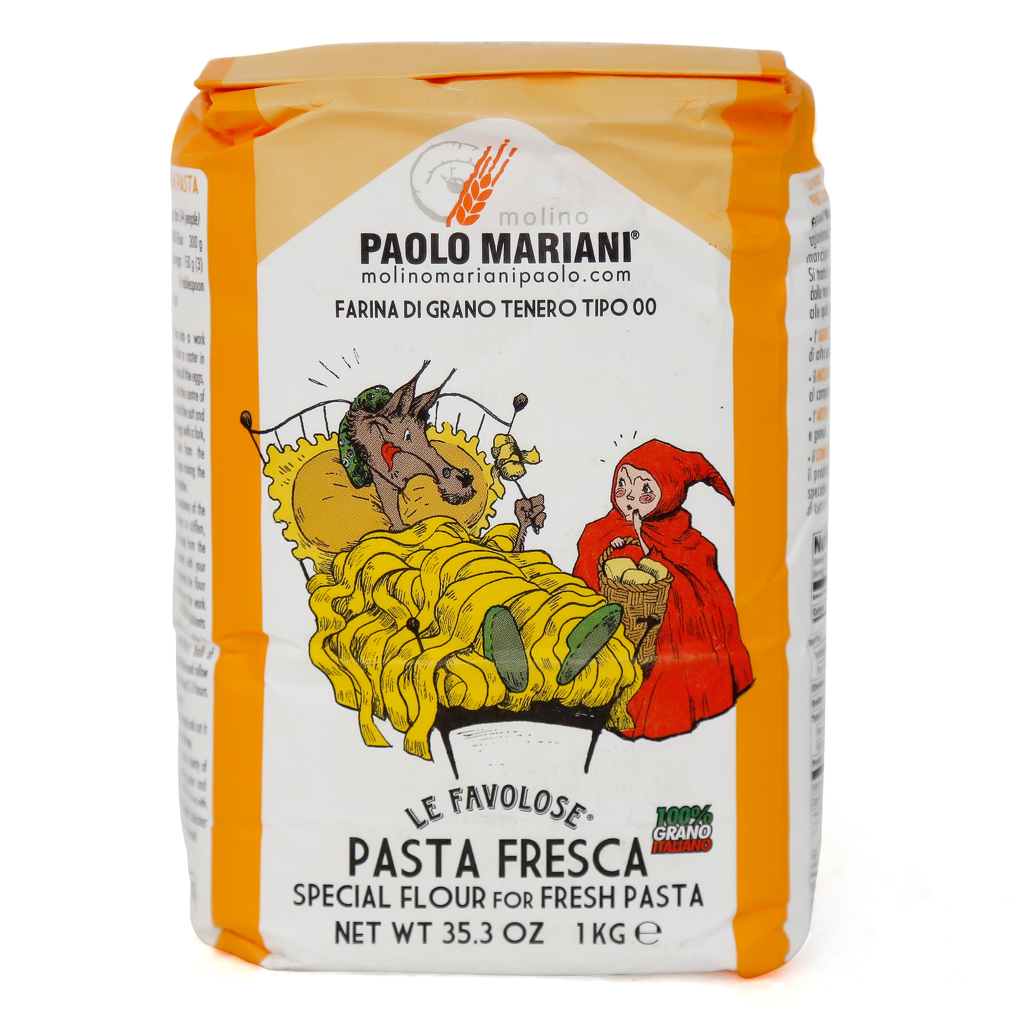 Farinha de Grano Tenero Pasta Fresca Paolo Mariani 1Kg - Banca do Ramon